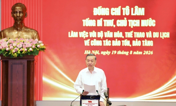 Tổng Bí thư, Chủ tịch nước Tô Lâm đề nghị ưu đãi đặc thù cho công nghiệp văn hóa