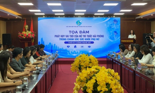 Nữ trí thức Hải Phòng kết nối tri thức y tế với chăm sóc sức khỏe phụ nữ