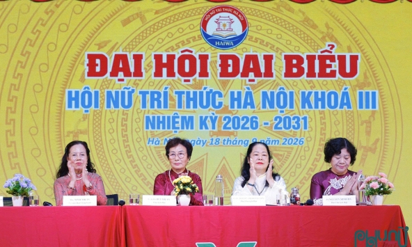 Hội Nữ trí thức Hà Nội tổ chức Đại hội đại biểu lần thứ III, nhiệm kỳ 2026–2031