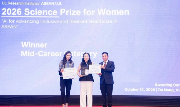 PGS.TS Hà Thị Thanh Hương giành Giải Nhất Khoa học ASEAN-Hoa Kỳ với nghiên cứu AI trong y tế