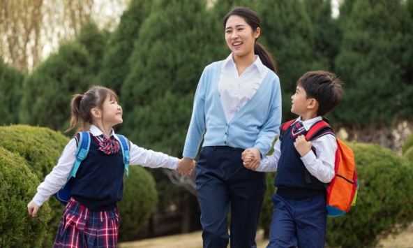 Hệ thống trường học giữa thiên nhiên tại Aqua City