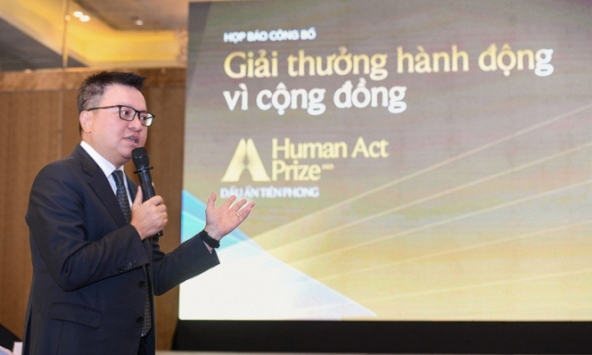 Công bố Giải thưởng Hành động vì cộng đồng Human Act Prize nhằm tôn vinh những cống hiến cho xã hội