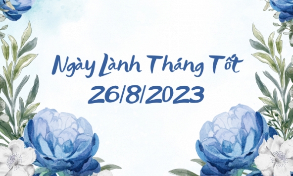 Xem ngày lành tháng tốt 26/8/2023: Nên hạn chế việc xuất hành
