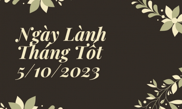 Xem ngày lành tháng tốt 5/10/2023: Nếu có kế hoạch cưới hỏi, khai trương hay động thổ thì hãy chờ hôm khác