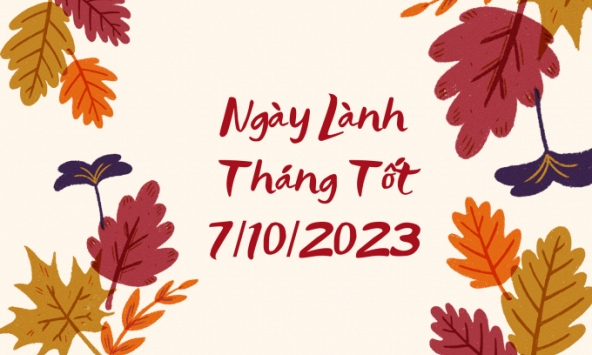 Xem ngày lành tháng tốt 7/10/2023: Thứ Bảy này phù hợp cho những chuyến đi chơi cùng gia đình, bạn bè