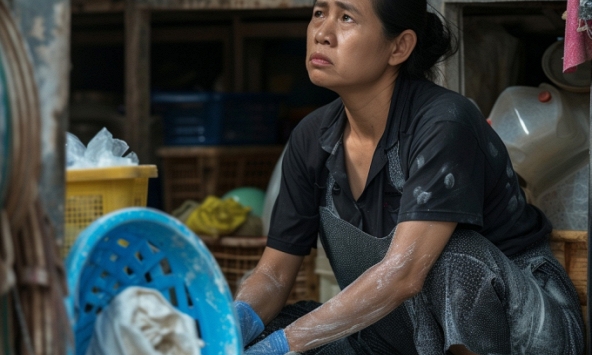 Mất Tết... vì ô sin về quê 'quên' luôn ngày trở lại!