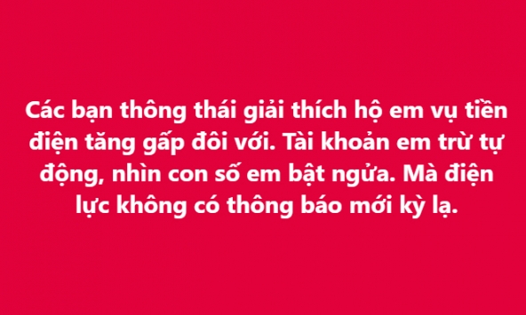 Nhiều người 'choáng váng' vì hóa đơn tiền điện sau Tết tăng gấp đôi do thay đổi thời gian chốt số: 2 tháng gộp 1 liệu giá có 'vênh lên'?