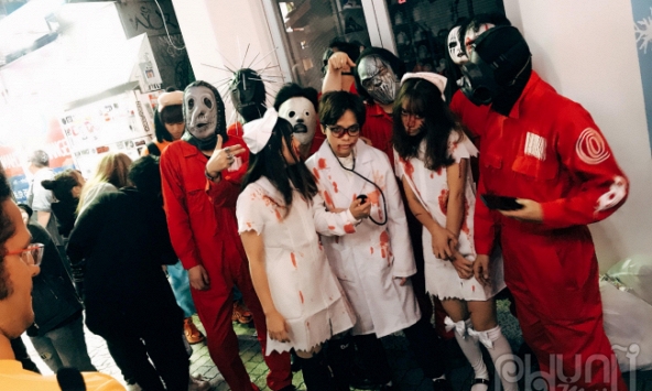 Ngập tràn thời trang kinh dị tại Nhật Bản mùa Halloween
