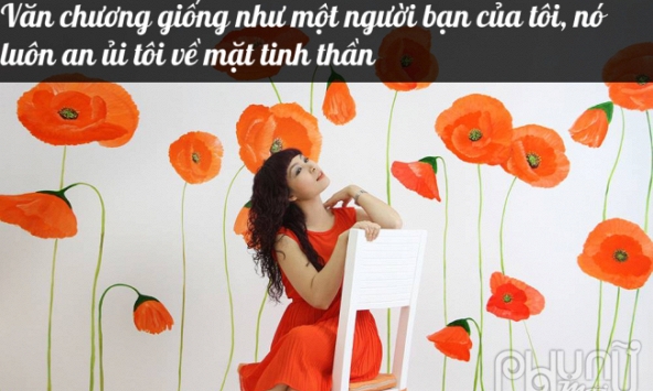 Nhà văn Di Li: 'Viết văn mà theo cách của báo chí thì thôi hỏng'