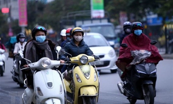 Bắc Bộ đón không khí lạnh, trời có mưa từ chiều và đêm 11/1