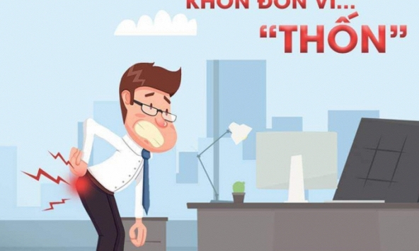 Dân văn phòng ám ảnh vì căn bệnh khó nói