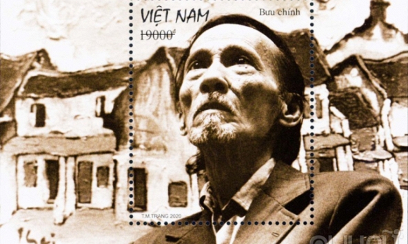 Phát hành bộ tem về phố cổ Hà Nội nhân dịp 100 năm ngày sinh Bùi Xuân Phái