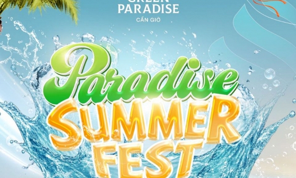 “Tọa độ quẩy” mùa hè mới tại TP.HCM: Paradise Summer Fest ngày 6/6 tại Vinhomes Green Paradise Cần Giờ