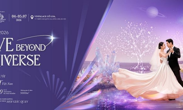 VinPalace tổ chức triển lãm The Vietnam Grand WeddX 2026, kiến tạo biểu tượng mới cho ngành cưới Việt Nam
