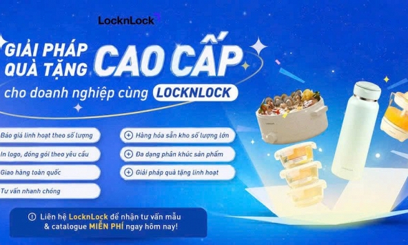LocknLock mở rộng giải pháp quà tặng doanh nghiệp tại Việt Nam