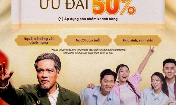 Vingroup tặng 50% giá vé show “Đất Nước Thiên Hùng Ca”-Tri ân người có công, người cao tuổi, học sinh và sinh viên