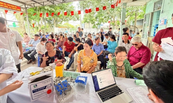 TPHCM: Phường Bình Hòa nỗ lực để 100% người dân được khám sức khỏe miễn phí