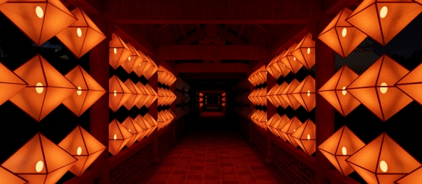 Một cuộc dạo chơi ảo diệu và đầy chất thơ trong lễ hội ánh sáng ở Đại nội Huế