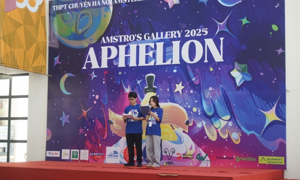 Amstro’s Gallery 2025: Aphelion - Dấn thân vào miền tri thức của khoa học vũ trụ