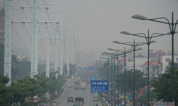 Cháy rừng từ Indonesia làm ô nhiễm không khí TPHCM