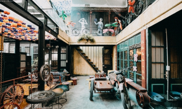 3 quán cà phê tái chế độc đáo ở Hà Nội