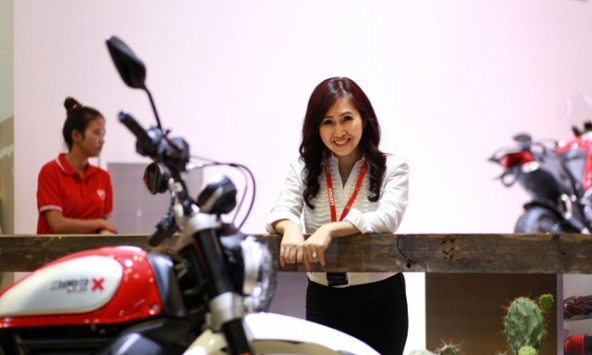 Bà Vũ Bích Trang, Giám đốc Ducati Việt Nam: Xe phân khối lớn giúp tôi rèn luyện sự mạnh mẽ