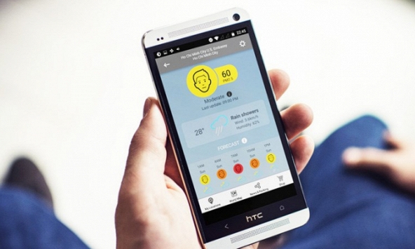 Ô nhiễm không khí, người dân đua nhau cài app đo chất lượng 