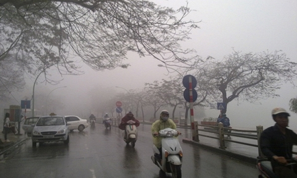 Miền Bắc đón đợt không khí lạnh đầu tiên của mùa đông