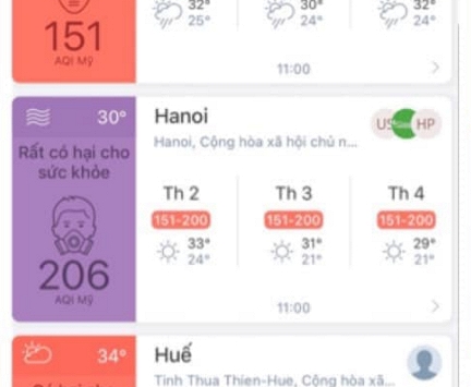 AirVisual bị 'ẩn', dùng ứng dụng nào thay thế?