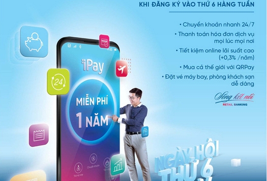 VietinBank triển khai chương trình Ngày hội 'Thứ 6 iPay'