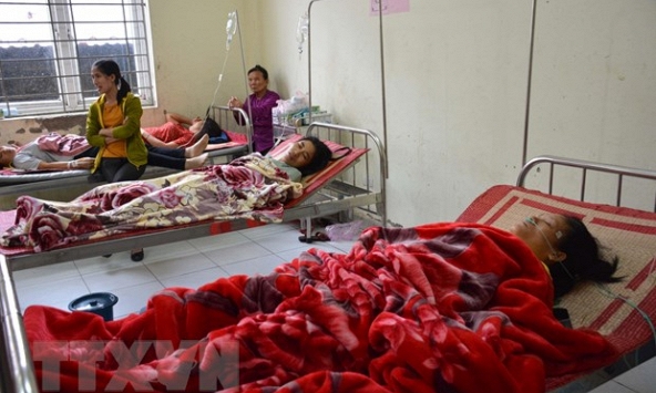 Hơn 60 công nhân nhập viện vì ngộ độc khí tại Nam Định