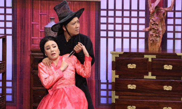 Hồ Quỳnh Hương 'át vía' Trường Giang, xuất sắc giành cúp 'Ơn giời Cậu đây rồi' 