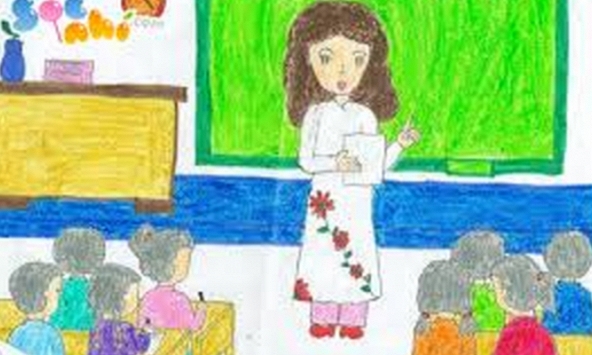 Vứt vở học sinh xuống đất: Cô giáo có còn như mẹ hiền?