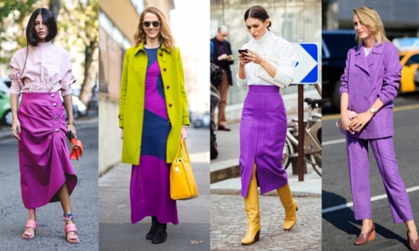 Màu tím, xu hướng dẫn đầu Thu - Đông 2019