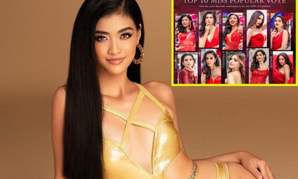 Kiều Loan dẫn đầu bình chọn 'Miss Grand International 2019'