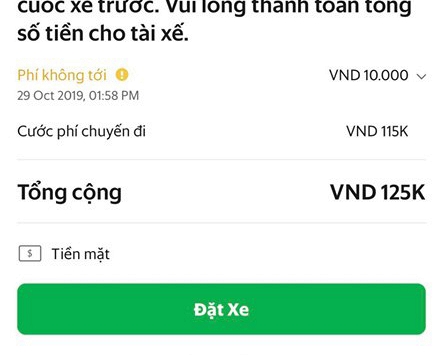 Khách tố tài xế Grab giở “chiêu” để hưởng phí chờ 10.000 đồng