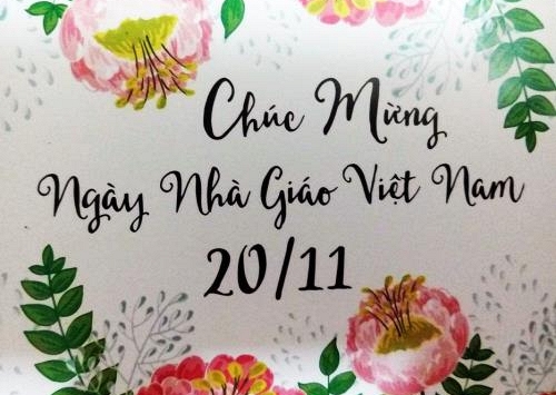 Lời chúc 20/11 hay nhất tri ân gửi đến thầy cô giáo