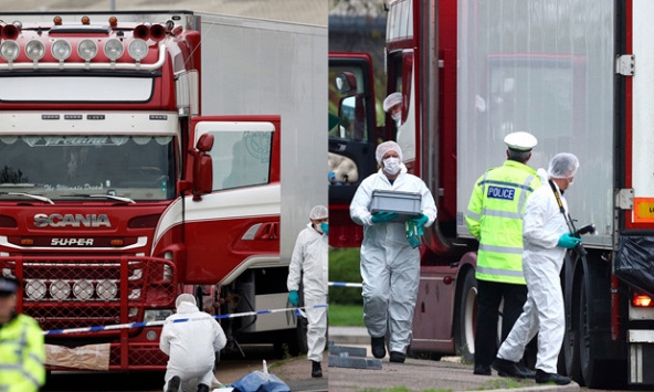 Theo dõi diễn biễn vụ 39 thi thể trong container ở Anh đến thời điểm hiện tại