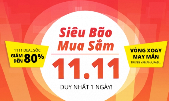 Tin sớm ngày 11/11/2019: Canh sale, vợt sale nhân ngày độc thân
