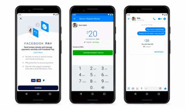 Facebook ra mắt Facebook Pay, cho phép thanh toán trên Messenger, WhatsApp và Instagram