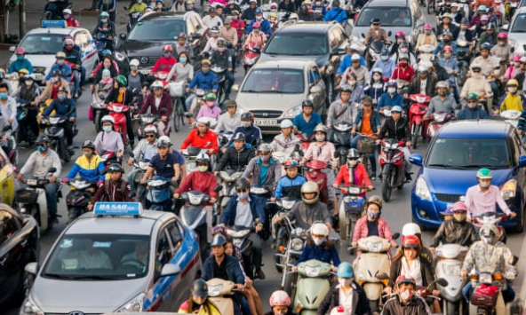 Báo Mỹ giới thiệu xe điện là giải pháp môi trường cho thành phố 6 triệu xe máy Hà Nội