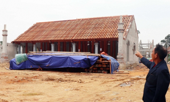 Huyện báo cáo chùa Linh Sâm không xâm lấn sang khu di tích 