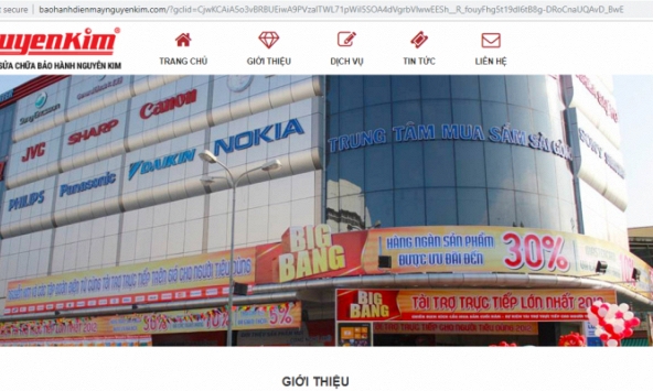 Gần Tết, rộ lên nhiều website sửa chữa điện lạnh lừa đảo khách hàng