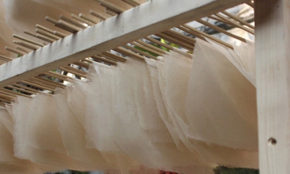 Mong manh giấy dó Quảng Uyên