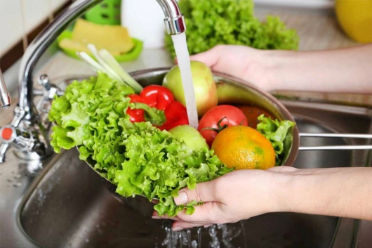 Có thể khử độc tố trên rau củ quả?