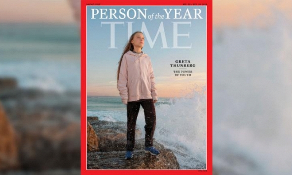 TIME lựa chọn cô gái 16 tuổi Greta Thunberg là Nhân vật của năm