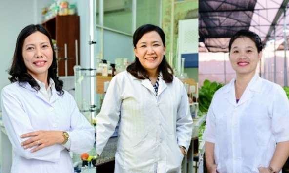 Ba nhà khoa học nữ được nhận học bổng của L'Oreal