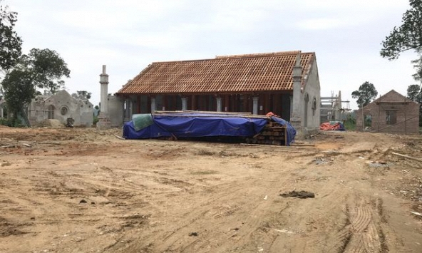 Sở Văn hóa và thể thao Nghệ An vừa đề nghị  xử lý nghiêm vụ chiếm đất xây chùa Linh Sâm