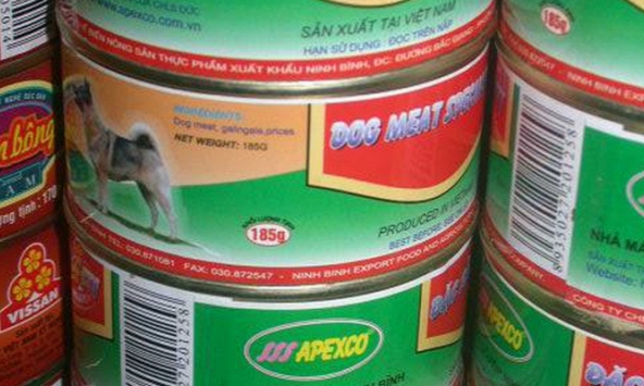 Thị‌t ch‌ó đóng hộp chỉ là trò photoshop?