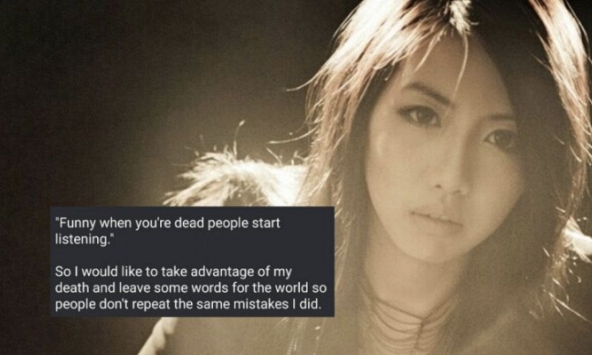 Nữ ca sĩ Singapore tự vẫn sau thời gian dài mắc bệnh trầm cảm